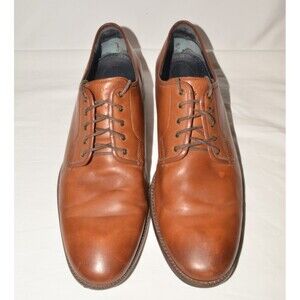 Cole Haan Men’s Leather Oxford Dress Shoes Tan Brown Size 12M Classic Lace Up